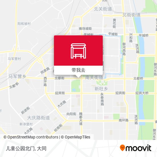 儿童公园北门地图