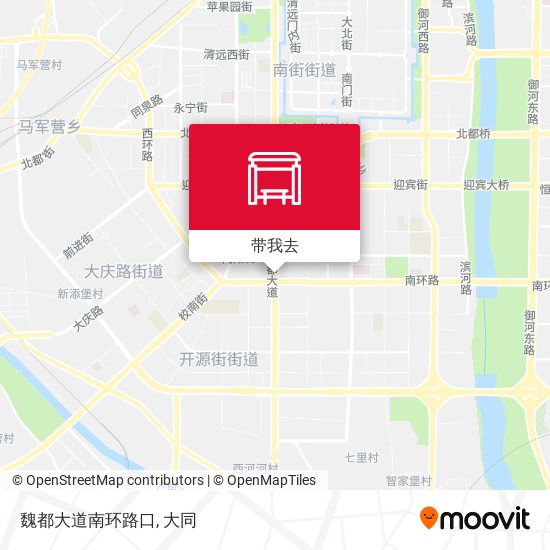 魏都大道南环路口地图