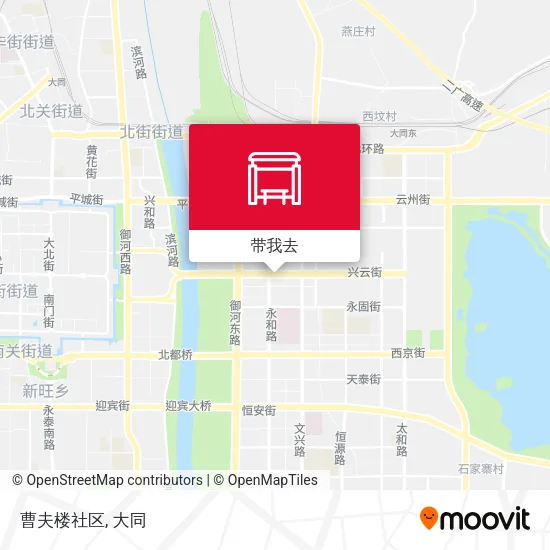曹夫楼社区地图