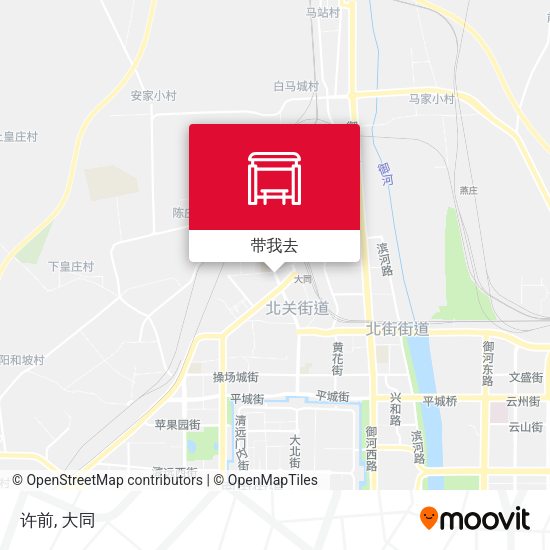 许前地图
