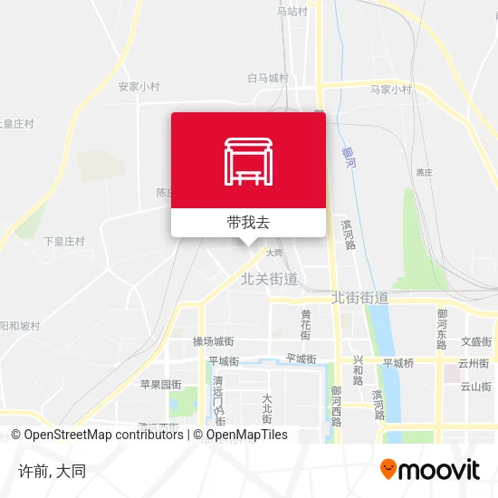 许前地图