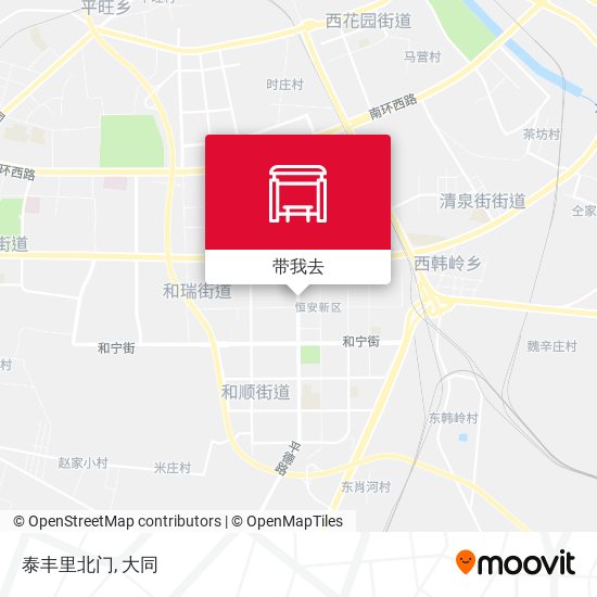 泰丰里北门地图