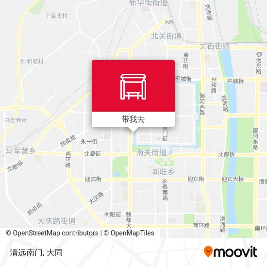 清远南门地图