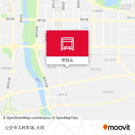 公交寺儿村车场地图