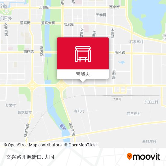 文兴路开源街口地图