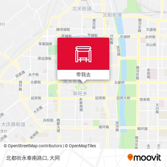 北都街永泰南路口地图