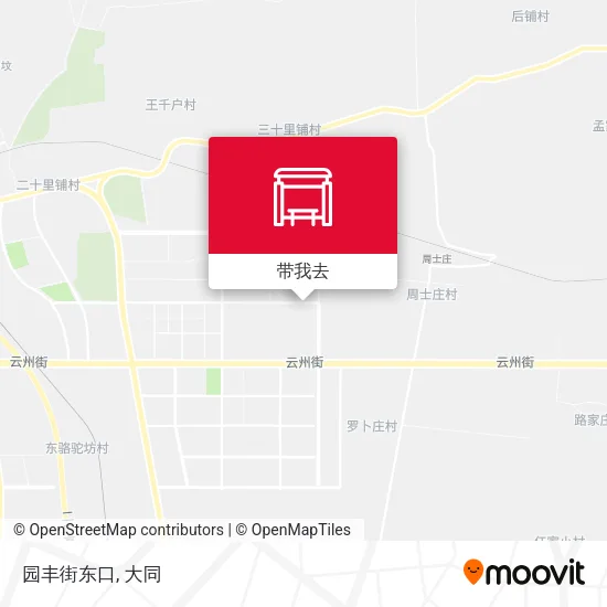 园丰街东口地图