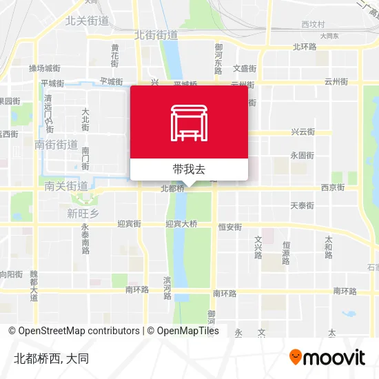 北都桥西地图