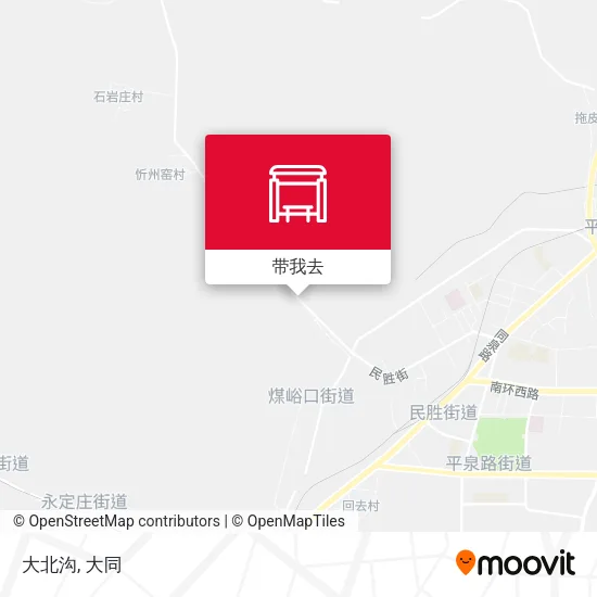 大北沟地图