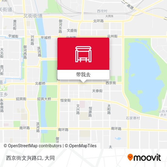 西京街文兴路口地图