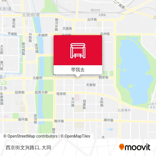 西京街文兴路口地图