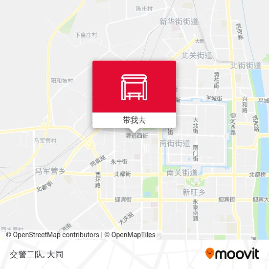交警二队地图
