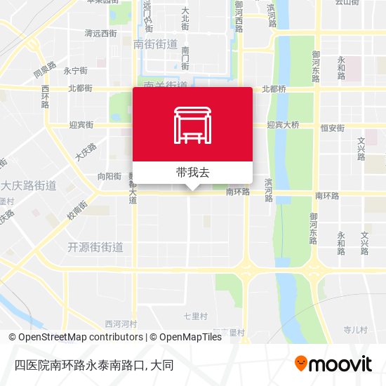 四医院南环路永泰南路口地图