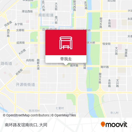 南环路友谊南街口地图