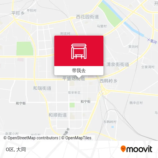 O区地图
