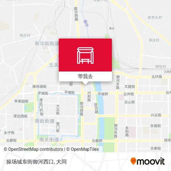 操场城东街御河西口地图