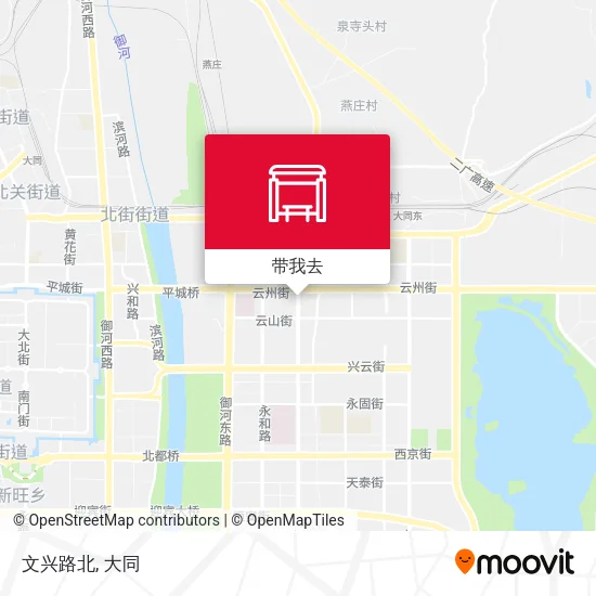 文兴路北地图