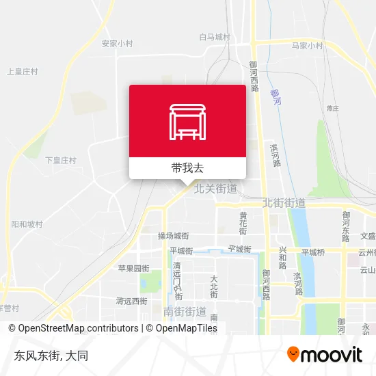 东风东街地图