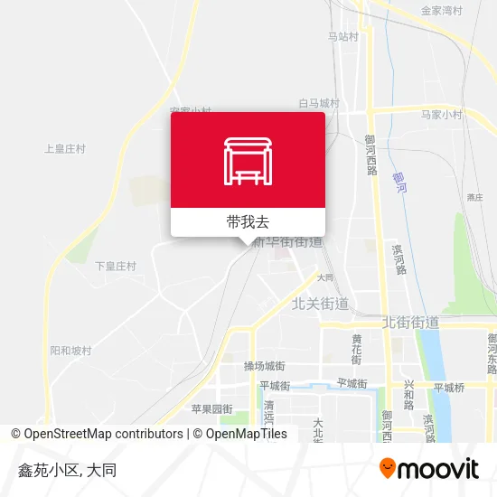 鑫苑小区地图