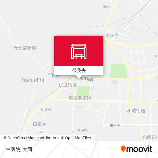 中医院地图