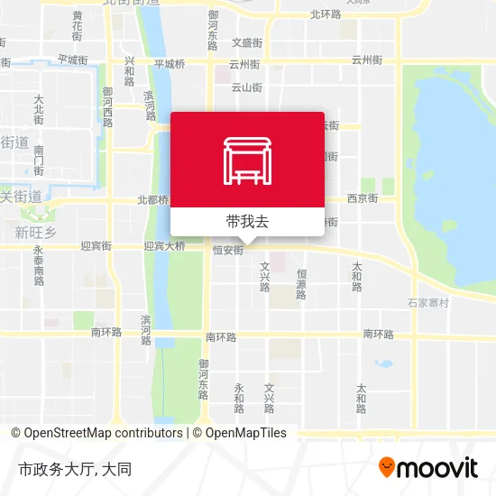 市政务大厅地图
