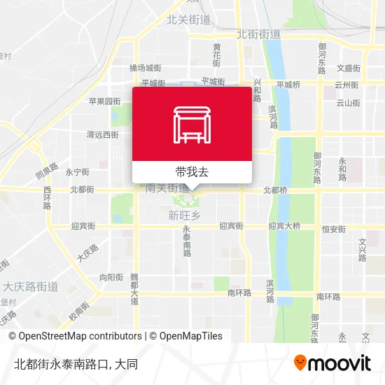 北都街永泰南路口地图