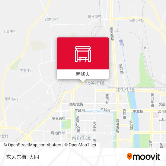 东风东街地图