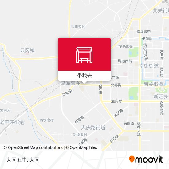 大同五中地图