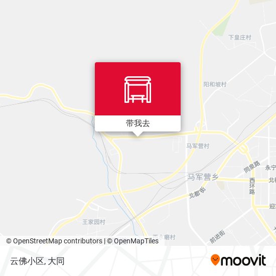 云佛小区地图