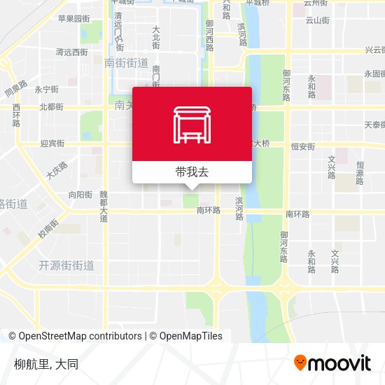 柳航里地图