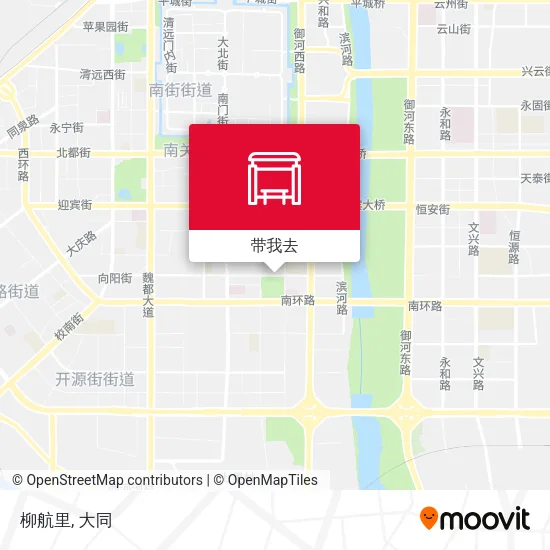 柳航里地图