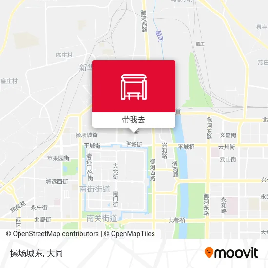 操场城东地图