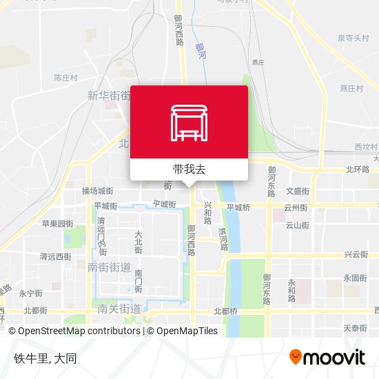 铁牛里地图