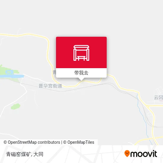 青磁窑煤矿地图