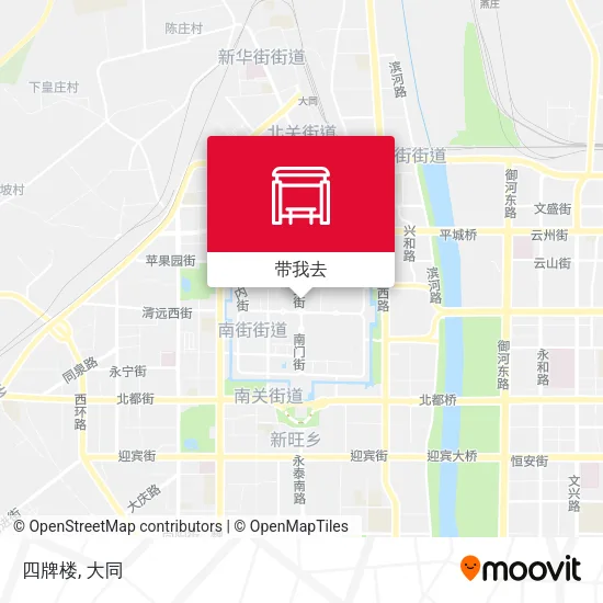 四牌楼地图