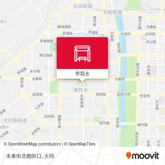永泰街北都街口地图
