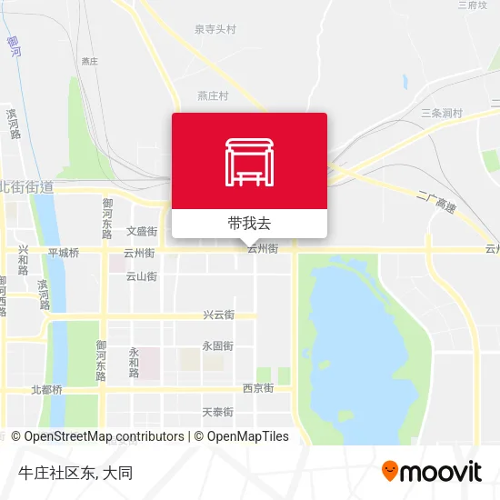 牛庄社区东地图