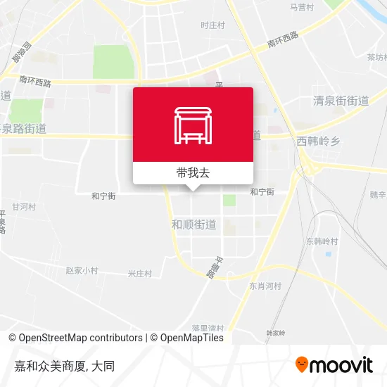 嘉和众美商厦地图