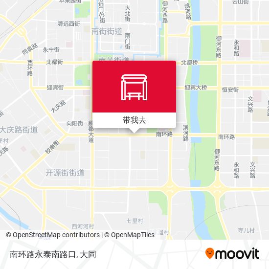 南环路永泰南路口地图