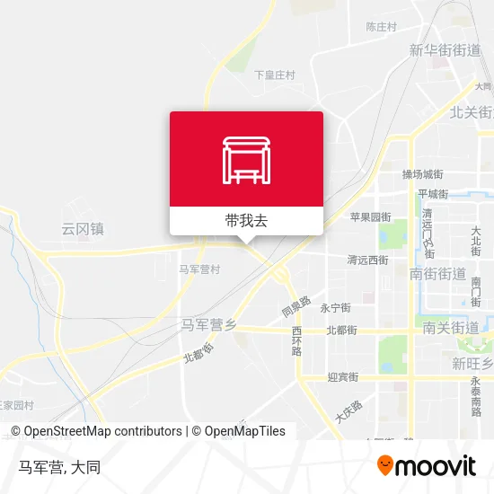 马军营地图