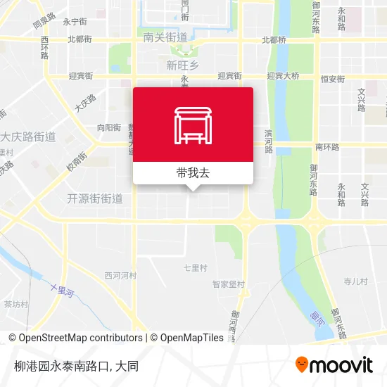 柳港园永泰南路口地图