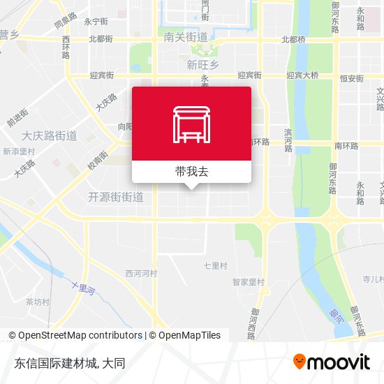东信国际建材城地图