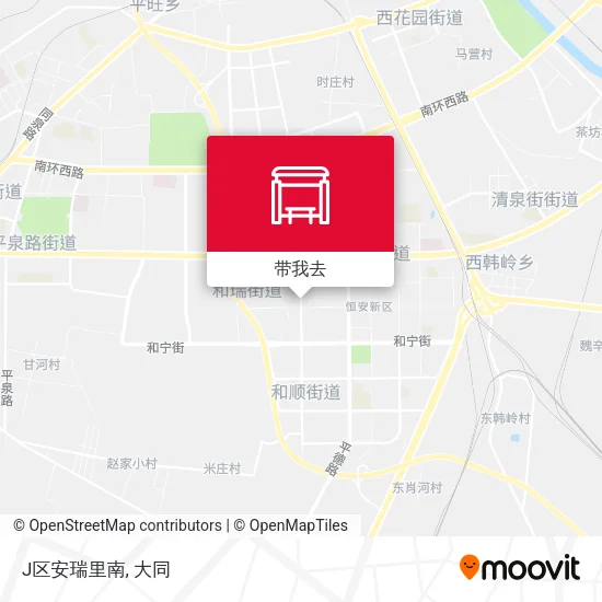J区安瑞里南地图