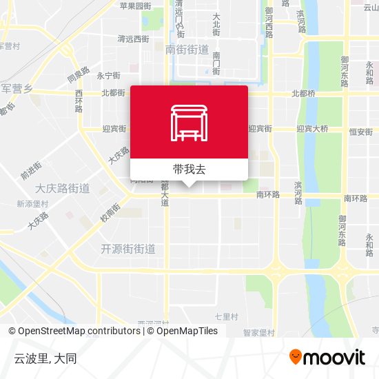 云波里地图