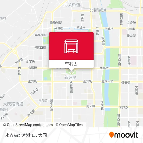 永泰街北都街口地图