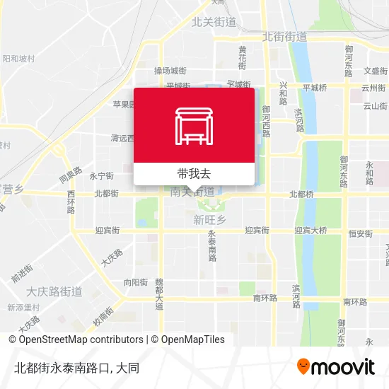 北都街永泰南路口地图