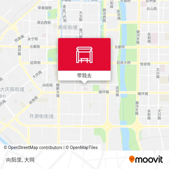 向阳里地图