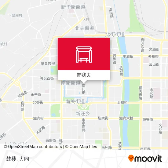 鼓楼地图