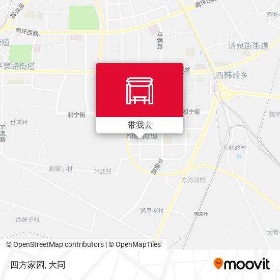 四方家园地图
