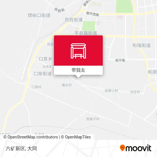 六矿新区地图